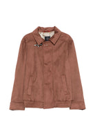 Giubbino per bambino Fay Kids marrone con colletto a punta FY2P27 H0075 310 FAY KIDS 