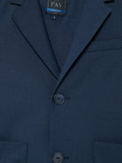 Blazer per bambino Fay Kids blu con revers classici FY2P94 I0315 620 FAY KIDS 