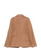 Blazer per bambino Fay Kids marrone con revers classici FY2Q14 G0215 315 FAY KIDS 