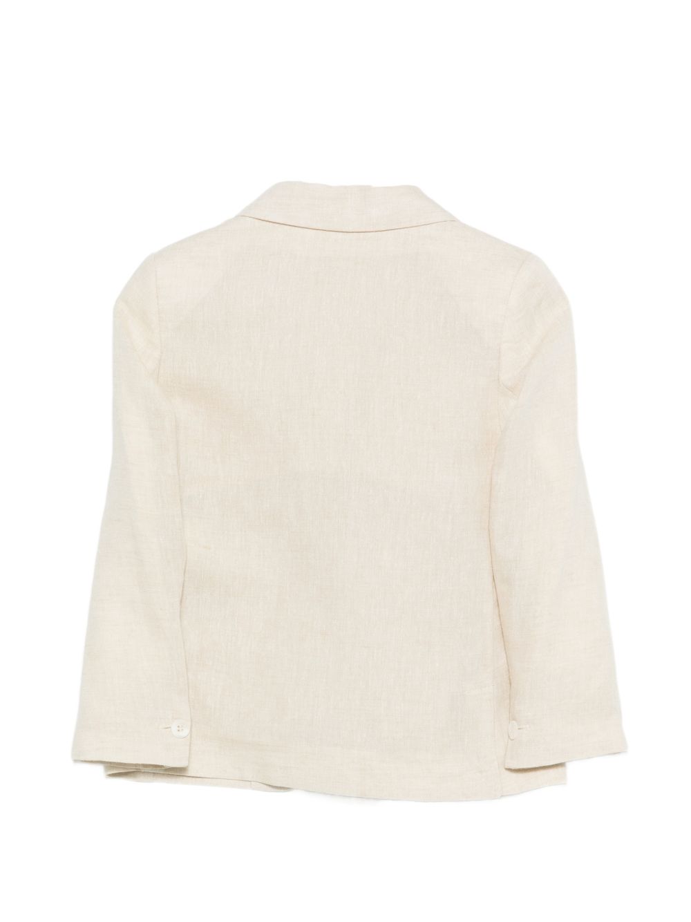 Giacca per bambino Fay Kids bianca con revers classici FY2Q34 I0318 109 FAY KIDS 