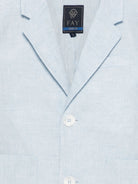 Blazer per bambino Fay Kids azzurro con revers classici FY2Q34 I0318 607 FAY KIDS 