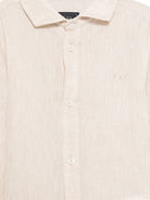 Camicia per bambino Fay Kids beige con colletto classico FY5P10 Z3681 107 FAY KIDS 