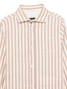 Camicia per bambino Fay Kids beige con righe verticali FY5P30 Z3691 101BR FAY KIDS 