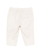 Pantaloni per neonato Fay Kids beige con bottoni FY6500 G0198 107 FAY KIDS 