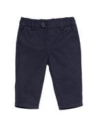 Pantaloni per neonato Fay Kids blu scuro con bottoni FY6500 G0198 620 FAY KIDS 