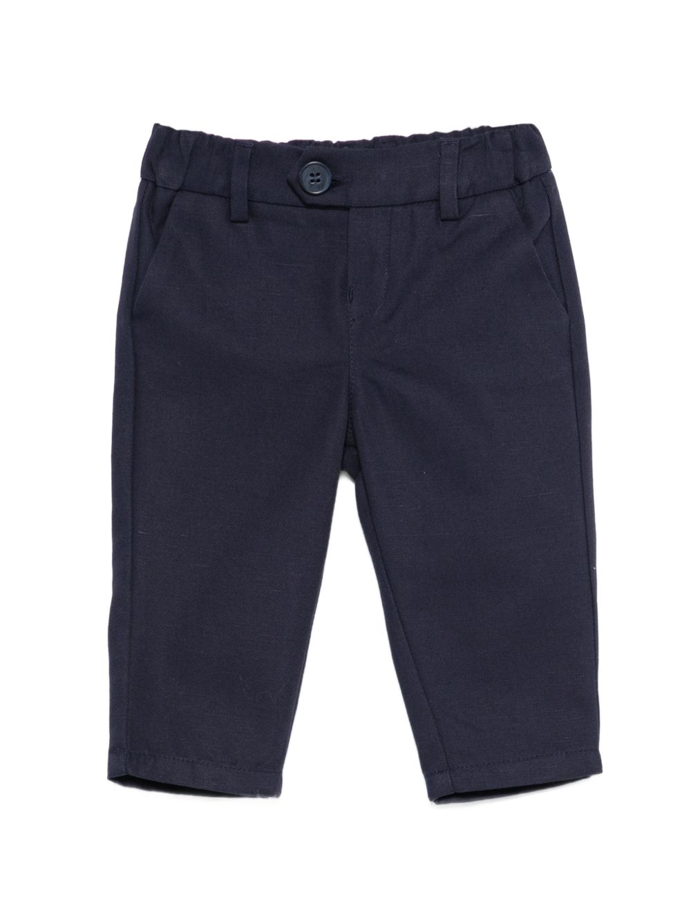Pantaloni per neonato Fay Kids blu scuro con bottoni FY6500 G0198 620 FAY KIDS 