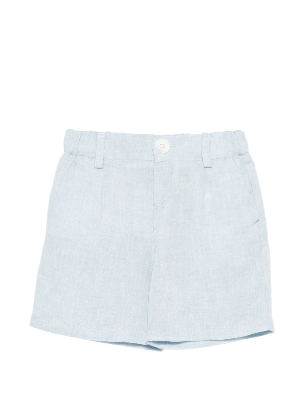 Shorts per neonato Fay Kids azzurri con logo ricamato sul retro FY6579 I0318 607 FAY KIDS 