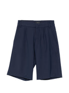 Shorts per bambino Fay Kids blu con passanti per cintura FY6P19 I0315 620 FAY KIDS 