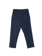 Pantaloni per bambino Fay Kids blu con passanti per cintura FY6P21 I0315 620 FAY KIDS 
