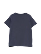 T-shirt per bambino Fay Kids blu con taschino sul petto FY8P51 Z3708 625 FAY KIDS 