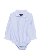 Camicia per neonato Fay Kids azzurra con logo ricamato FYA500 Z3689 602 FAY KIDS 