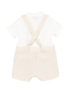 Set camicia e salopette per neonato Fay Kids multicolore con colletto tondo FYA511 I0318 109AV FAY KIDS 