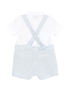 Salopette per neonato fay Kids azzurra con chiusura a bottoni FYA511 I0318 607 FAY KIDS 