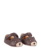 Sneakers per neonati Fendi Kids marroni con disegno Orso BUR574 XWK F1V9W FENDI KIDS 