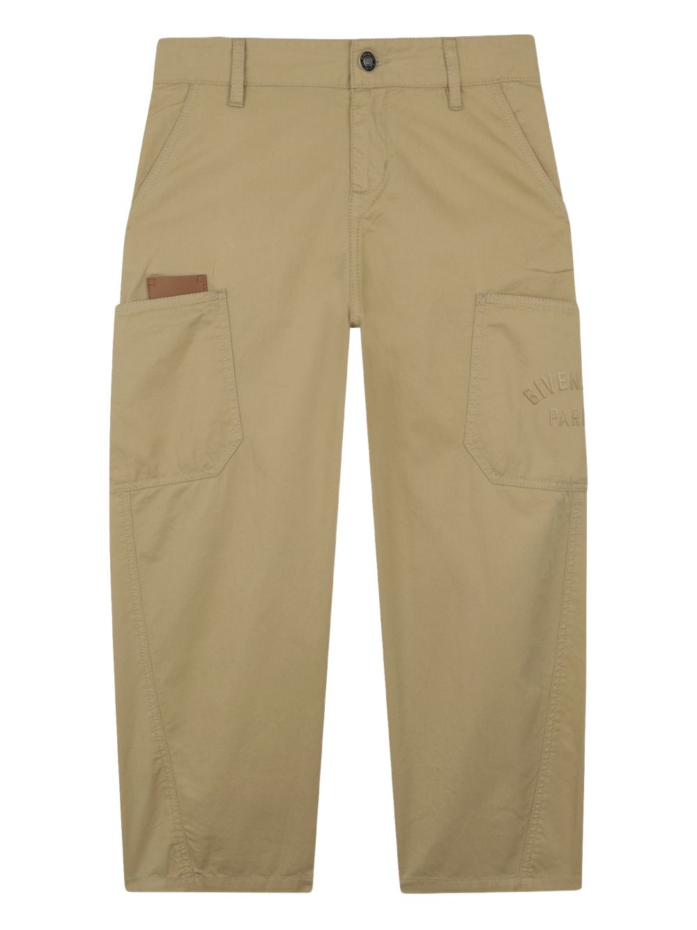Pantaloni per bambino Givenchy Kids beige con tasche cargo H31093 222 GIVENCHY KIDS 