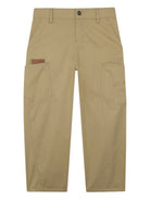 Pantaloni per bambino Givenchy Kids beige con tasche cargo H31093 222 GIVENCHY KIDS 