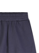 Shorts da bambino Givenchy Kids grigio scuro con cuciture laterali H31100 061 GIVENCHY KIDS 