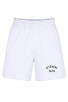 Shorts per bambino Givenchy Kids bianco con tasca posteriore applicata H31100 10P GIVENCHY KIDS 