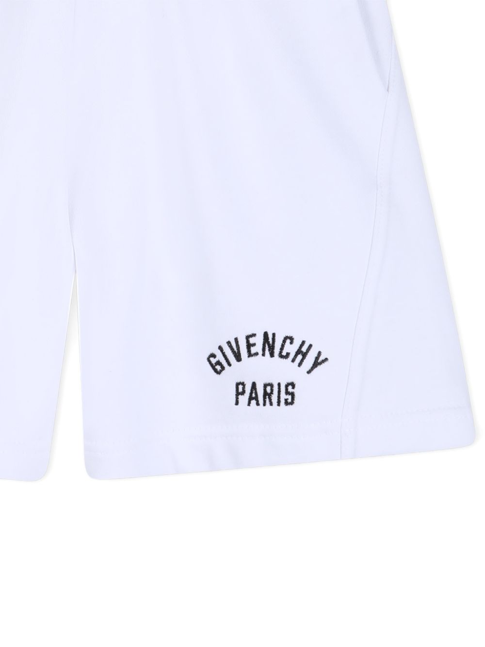 Shorts per bambino Givenchy Kids bianco con tasca posteriore applicata H31100 10P GIVENCHY KIDS 