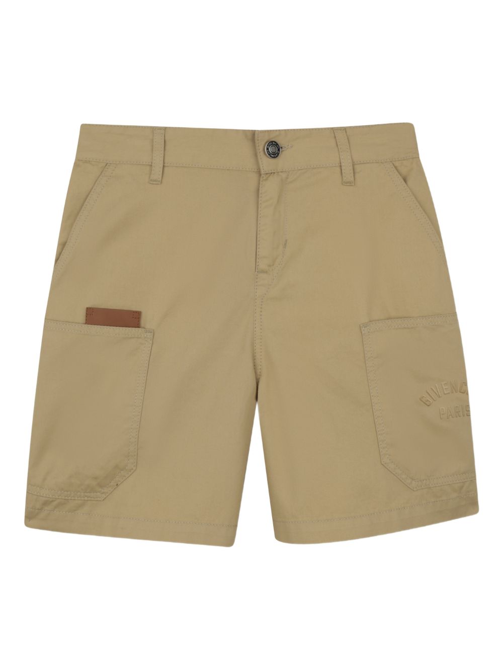 Shorts per bambino Givenchy Kids beige con dettaglio logo H31107 222 GIVENCHY KIDS 