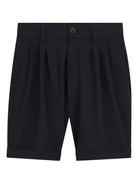 Shorts per bambino Givenchy Kids blu con pieghe H31111 061 GIVENCHY KIDS 