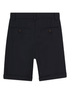 Shorts per bambino Givenchy Kids blu con pieghe H31111 061 GIVENCHY KIDS 