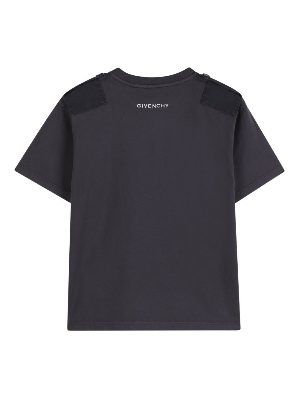 T-shirt per bambino Givenchy Kids blu con applicazioni H31116 061 GIVENCHY KIDS 