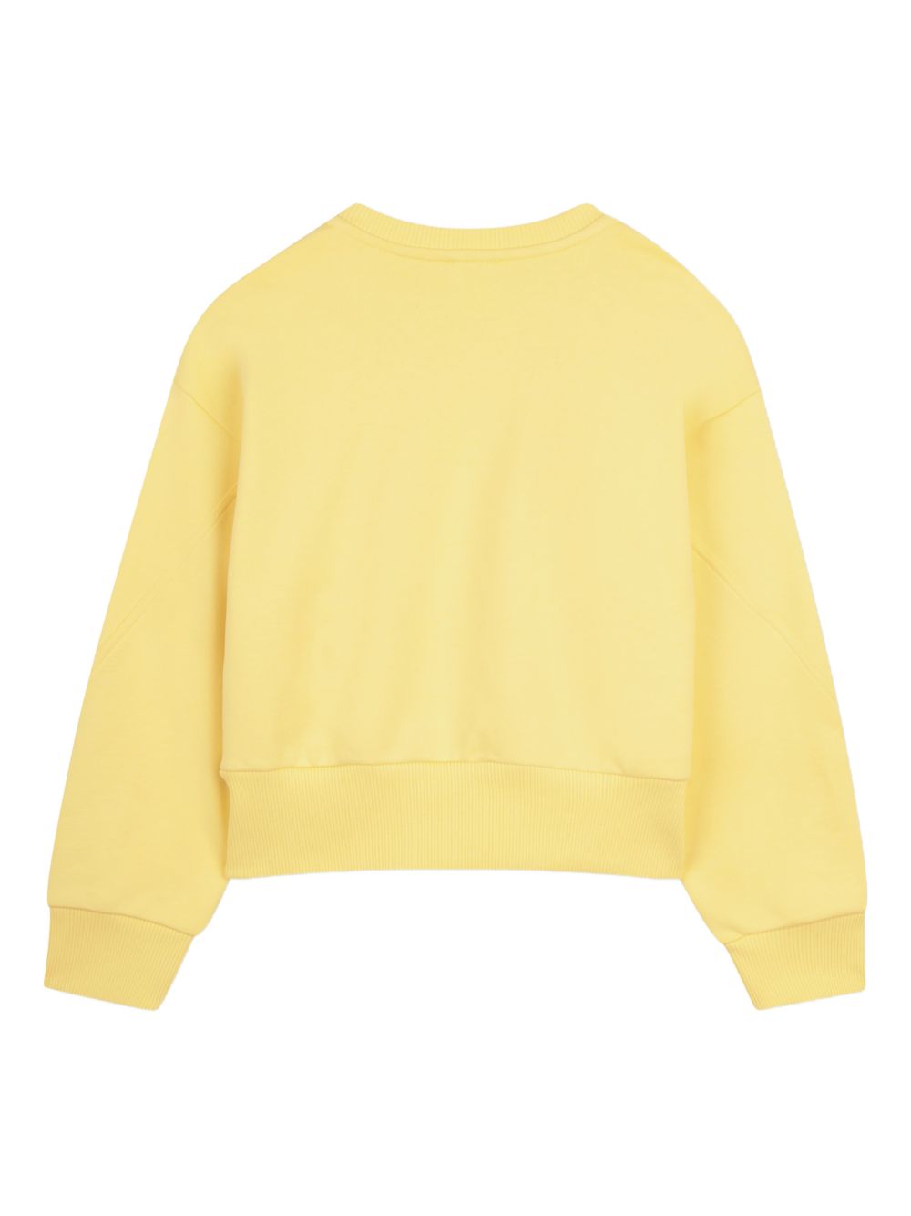 Felpa per bambina Givenchy Kids gialla con stampa a fiori H31145 524 GIVENCHY KIDS 
