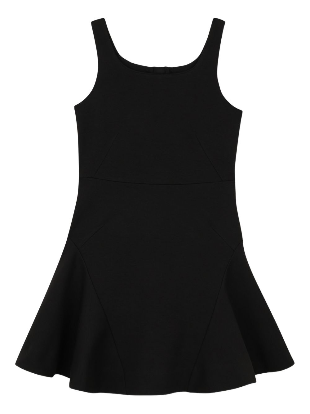 Abito per bambina Givenchy Kids nero con taglio svasato H31158 09B GIVENCHY KIDS 