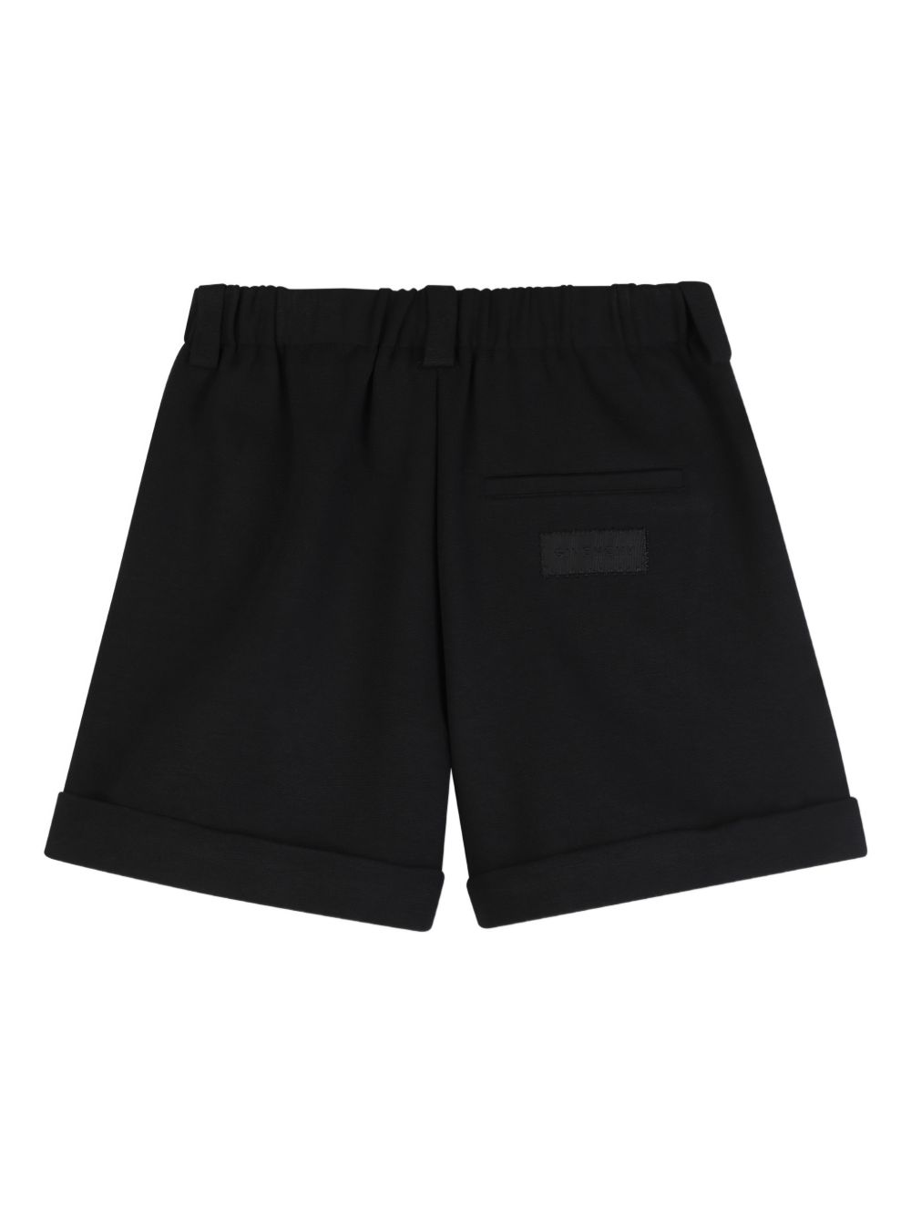 Shorts per bambina Givenchy Kids nero con passanti per cintura H31162 09B GIVENCHY KIDS 