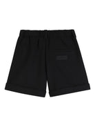 Shorts per bambina Givenchy Kids nero con passanti per cintura H31162 09B GIVENCHY KIDS 