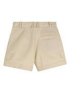 Cargo corti per bambino Givenchy Kids beige con tasche laterali H31210 192 GIVENCHY KIDS 