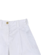 Shorts per bambina Givenchy Kids bianco con pieghe H31221 10P GIVENCHY KIDS 