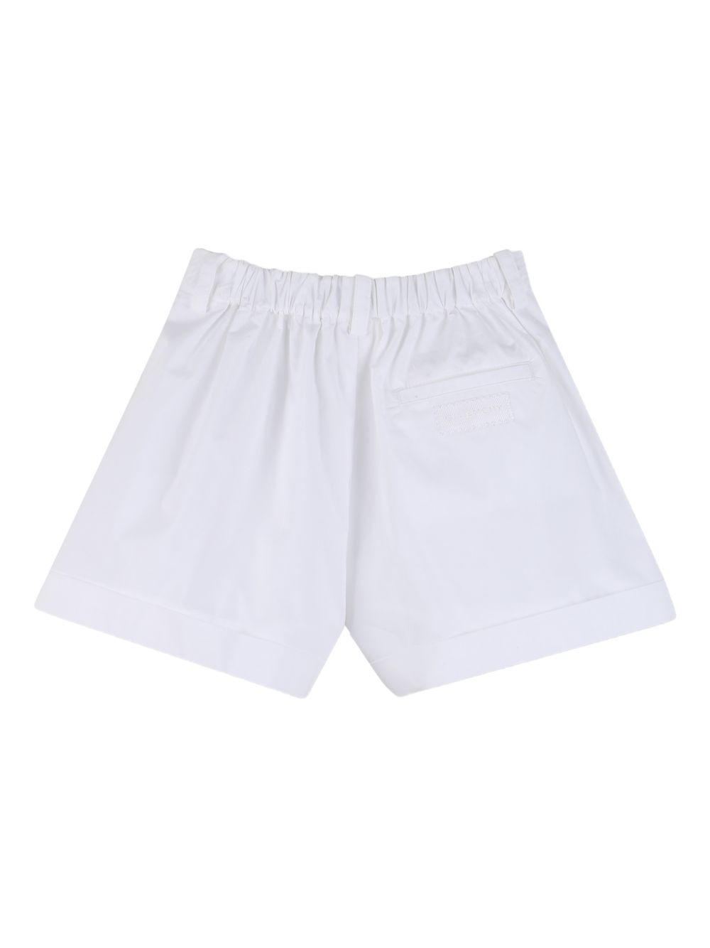Shorts per bambina Givenchy Kids bianco con pieghe H31221 10P GIVENCHY KIDS 