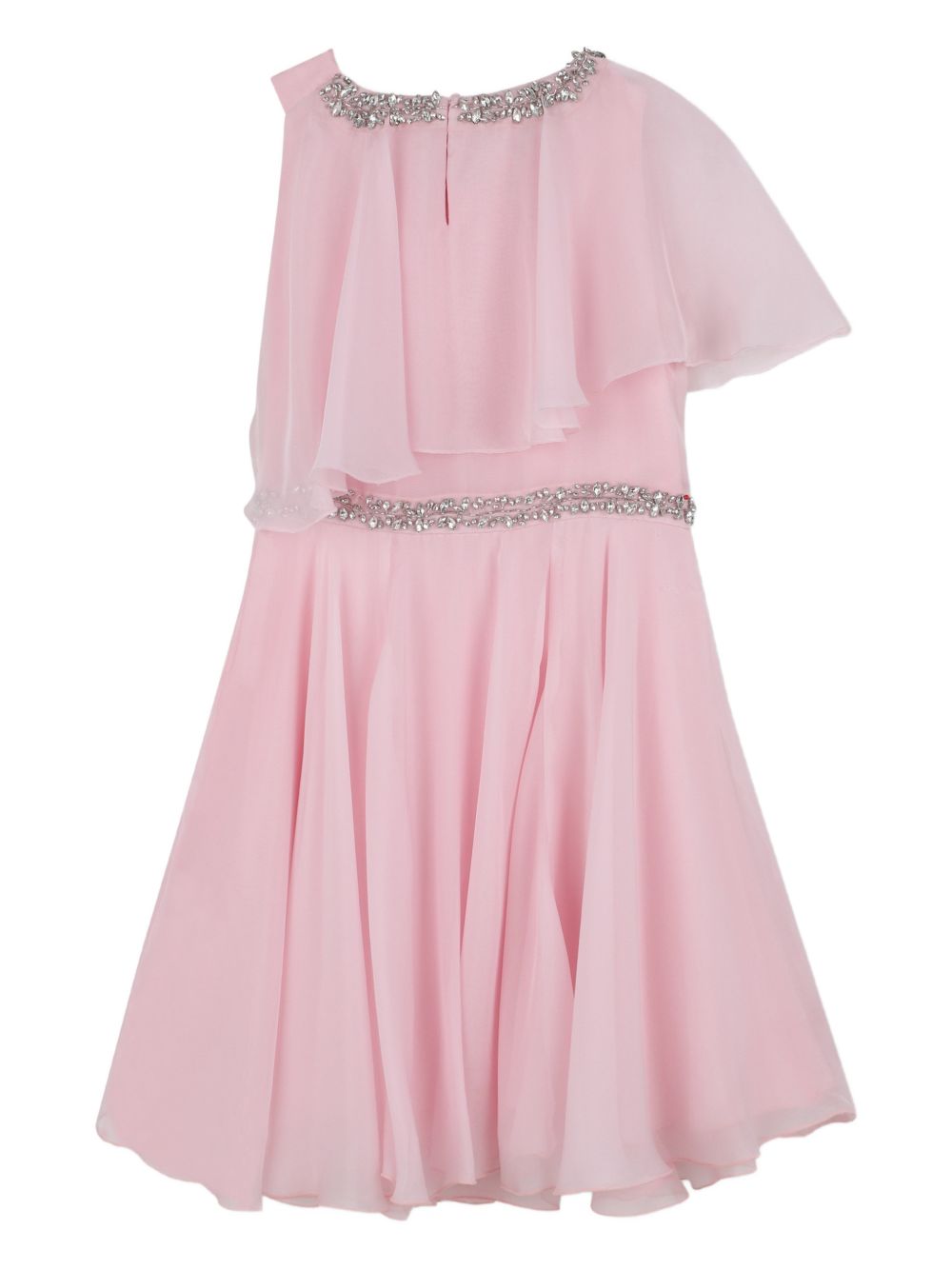 Abito per bambina Givenchy Kids rosa con design asimmetrico H31226 44Z GIVENCHY KIDS 