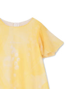 Abito per bambina Givenchy Kids giallo con zip e logo H31256 524 GIVENCHY KIDS 