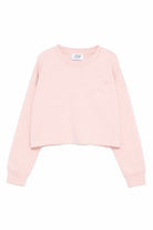 Felpa per bambina Golden Goose Kids rosa con dettaglio stella GKP02629P002488 25523 GOLDEN GOOSE KIDS 