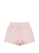 Shorts per bambina Golden Goose Kids rosa con dettaglio stella GKP02687P002489 25523 GOLDEN GOOSE KIDS 