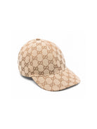 Cappello per bambini Gucci Kids beige con stampa logo all-over 4817743HC65 2140 GUCCI KIDS 