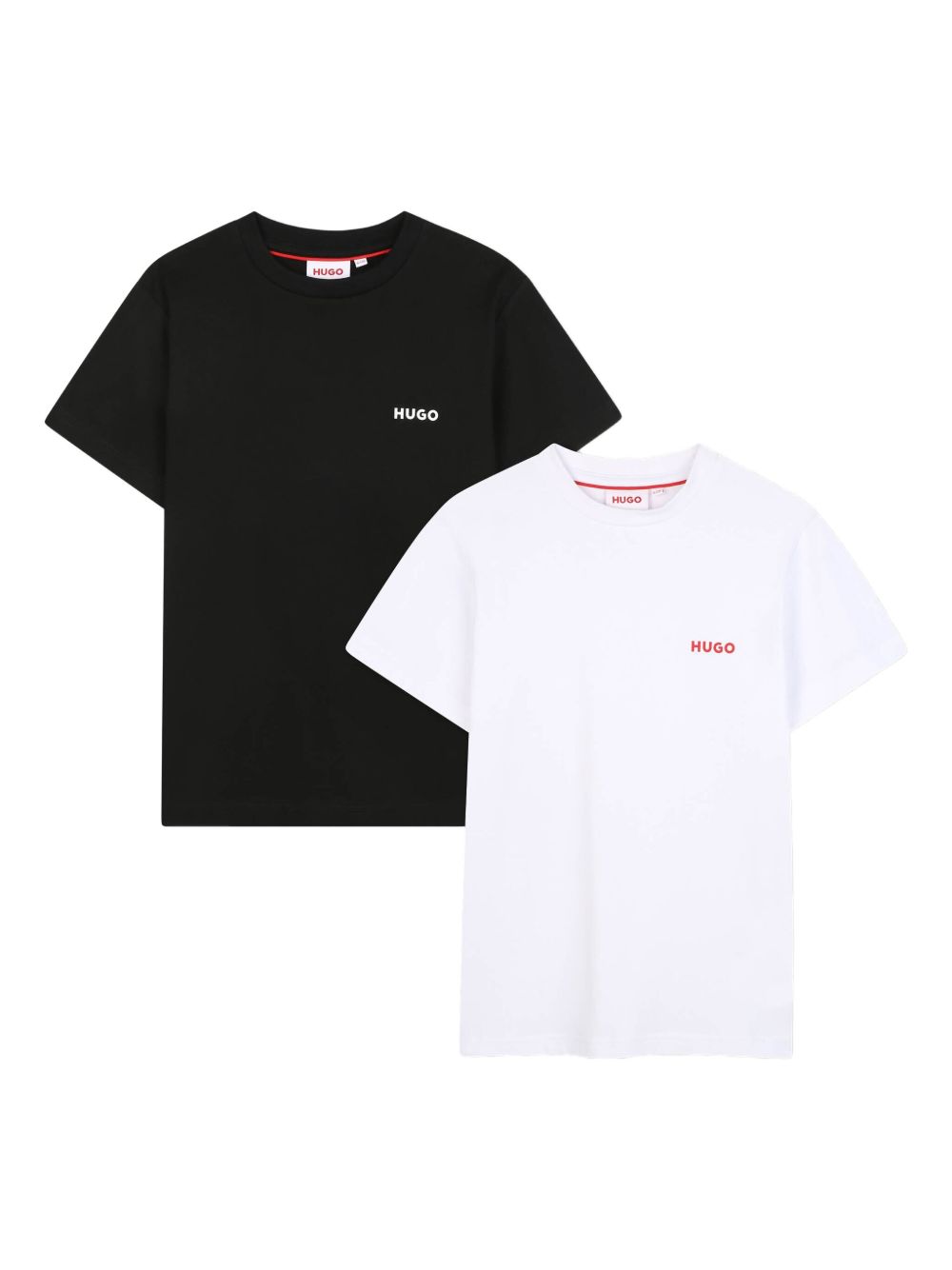 Set di due t-shirt per bambino Hugo Kids multicolore con logo sul davanti G00573 M41 Hugo KIDS 
