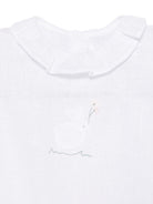 Tutina per neonati Il Gufo bianca con colletto a balze P26GPQ0005L0002 010 IL GUFO KIDS 