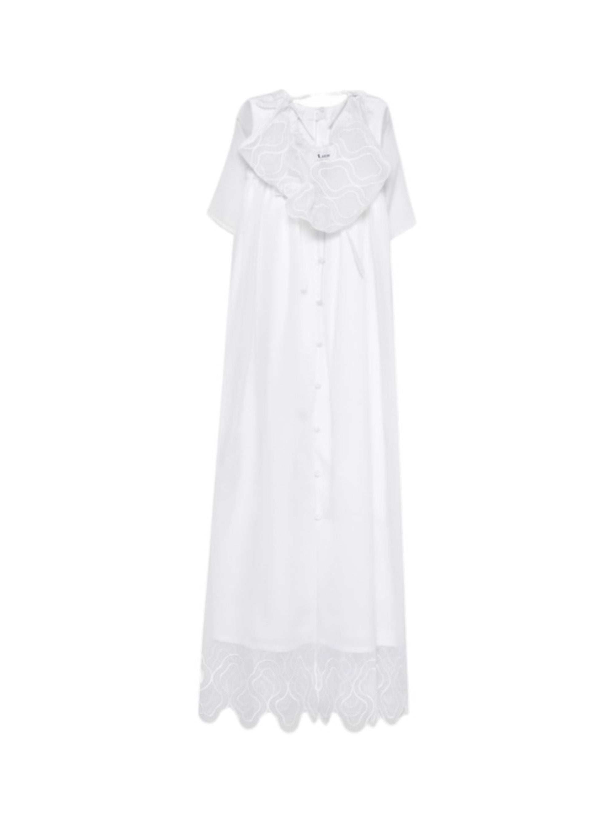 Abito battesimale per neonata Jesurum Baby bianco con ricamo Carol CAROL 103060 193060 VAR.27 JESURUM KIDS 