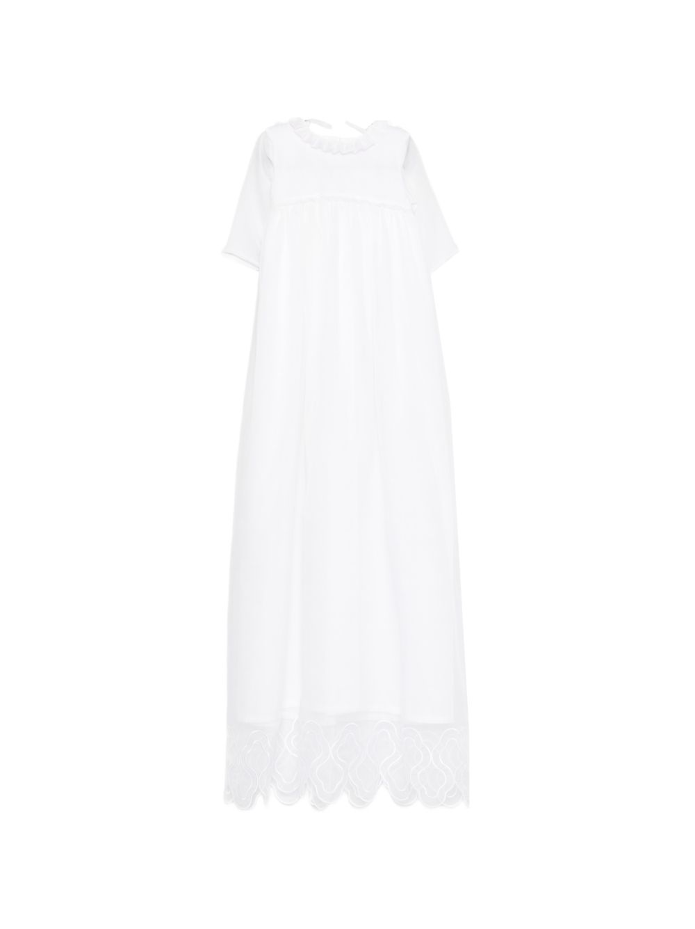 Abito battesimale per neonata Jesurum Baby bianco con ricamo Carol CAROL 103060 193060 VAR.27 JESURUM KIDS 