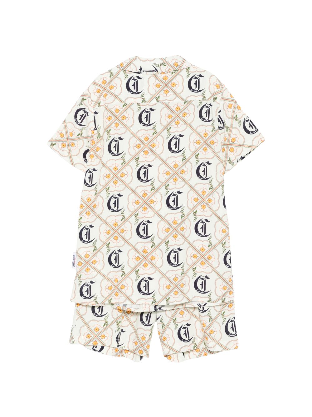 Completo per bambino Just Cavalli Kids beige a fantasia JBP26084CE INDIA D.MN ROBERTO CAVALLI KIDS 