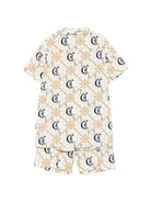 Completo per bambino Just Cavalli Kids beige a fantasia JBP26084CE INDIA D.MN ROBERTO CAVALLI KIDS 
