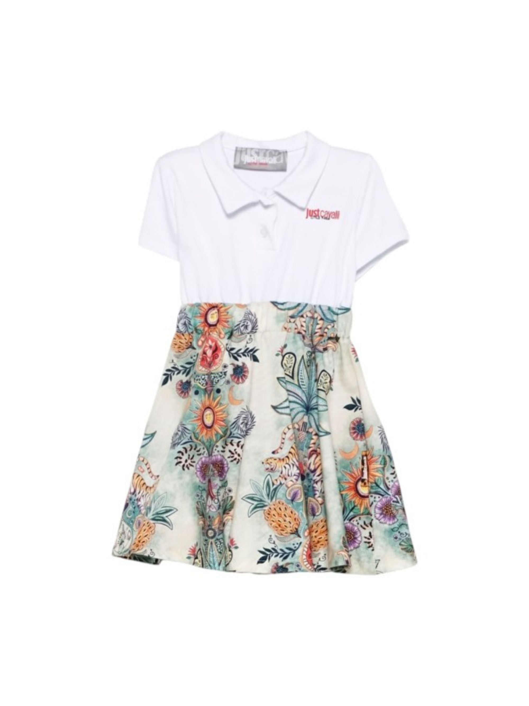 Abito per neonata Just Cavalli Kids multicolore con stampa grafica JIP26109VE PRISTINE ROBERTO CAVALLI KIDS 