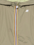 Giubbino per bambino K-Way Kids verde con cerniera K61314W C40 K-WAY KIDS 