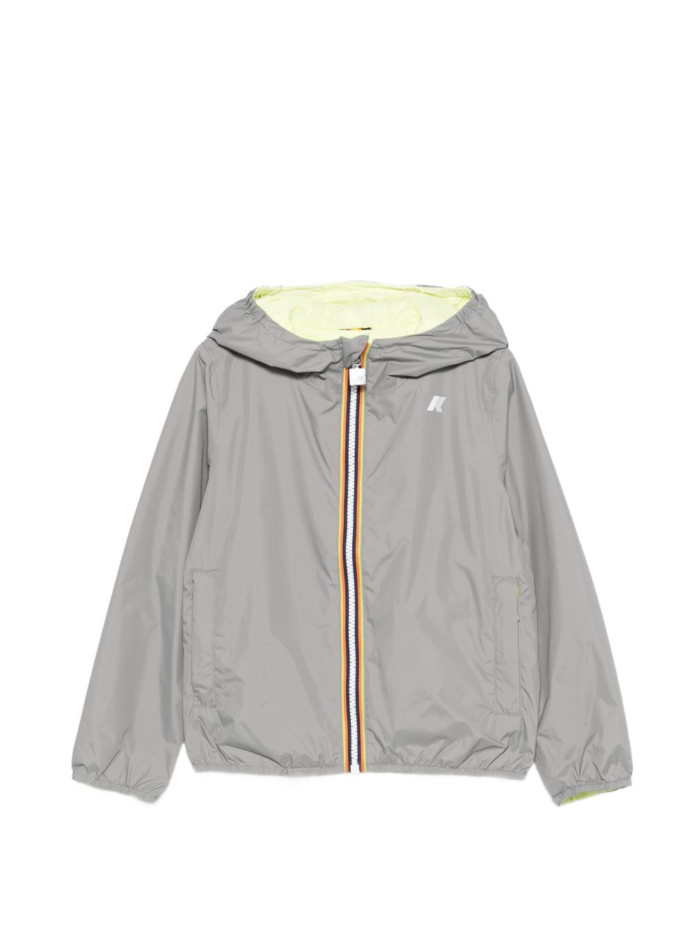 Giubbino per bambino K-Way Kids grigio con cerniera K61314W C69 K-WAY KIDS 