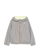 Giubbino per bambino K-Way Kids grigio con cerniera K61314W C69 K-WAY KIDS 