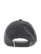 Berretto da baseball per bambino Karl Lagerfeld Kids grigio ricamato Z31198 016 KARL LAGERFELD KIDS 